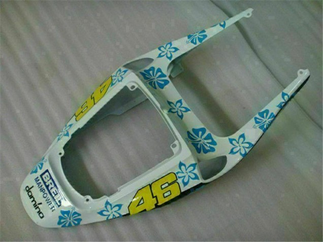 ABS Moto Plástico CBR 600 RR 05-06 - Blanco Azul Nastro Azzurro 46 ABS Moto Plástico CBR 600 RR 05-06 - Blanco Azul Nastro Azzurro 46