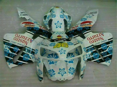 ABS Moto Plástico CBR 600 RR 05-06 - Blanco Azul Nastro Azzurro 46