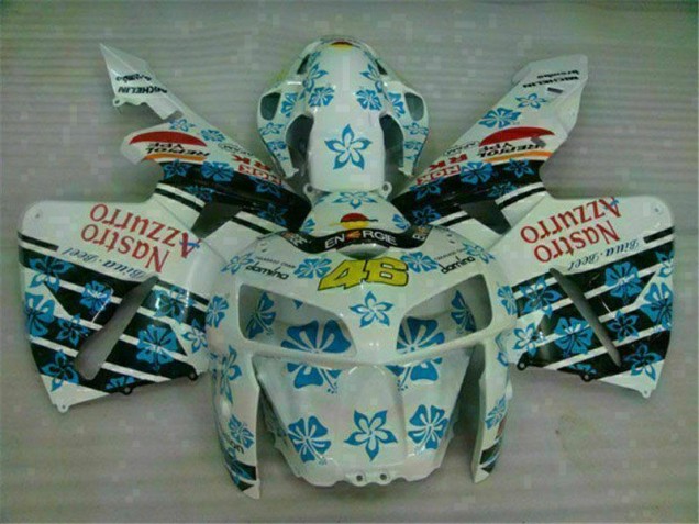 ABS Moto Plástico CBR 600 RR 05-06 - Blanco Azul Nastro Azzurro 46 ABS Moto Plástico CBR 600 RR 05-06 - Blanco Azul Nastro Azzurro 46