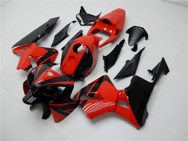 ABS Moto Plástico CBR 600 RR 05-06 - Rojo Negro