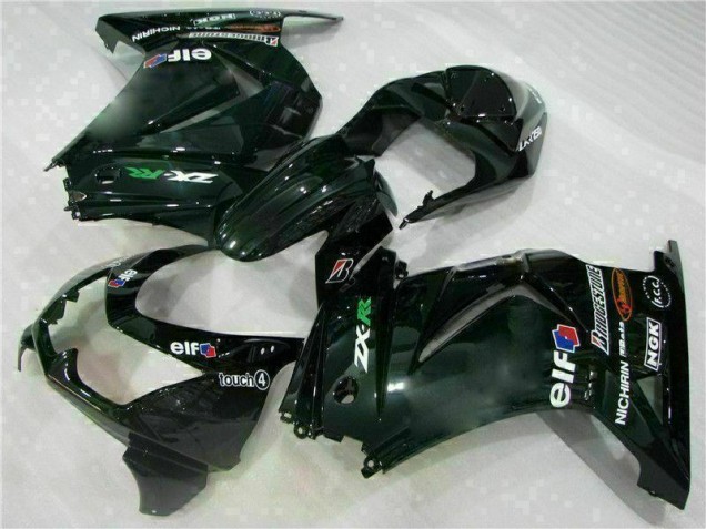 ABS Moto Plástico EX250 08-12 - Negro ABS Moto Plástico EX250 08-12 - Negro