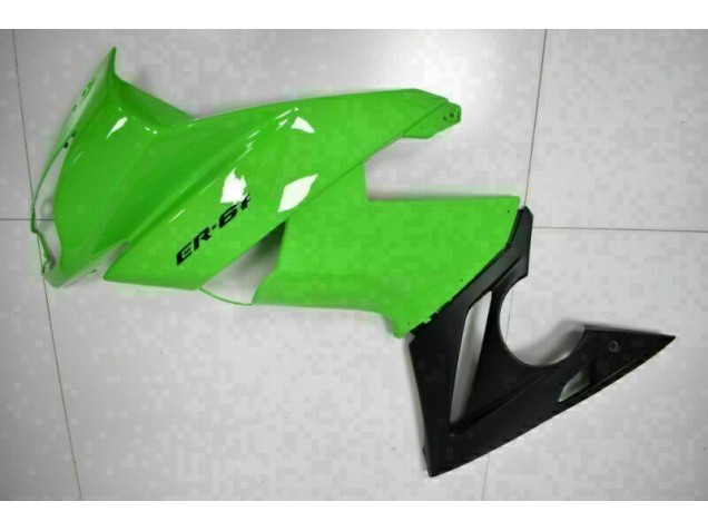 ABS Moto Plástico EX650 09-11 - Verde Negro ABS Moto Plástico EX650 09-11 - Verde Negro