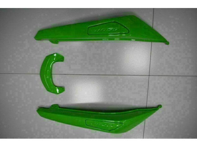 ABS Moto Plástico EX650 09-11 - Verde Negro ABS Moto Plástico EX650 09-11 - Verde Negro