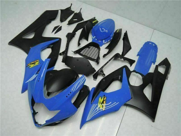 ABS Moto Plástico GSXR 1000 K5 05-06 - Azul Negro ABS Moto Plástico GSXR 1000 K5 05-06 - Azul Negro