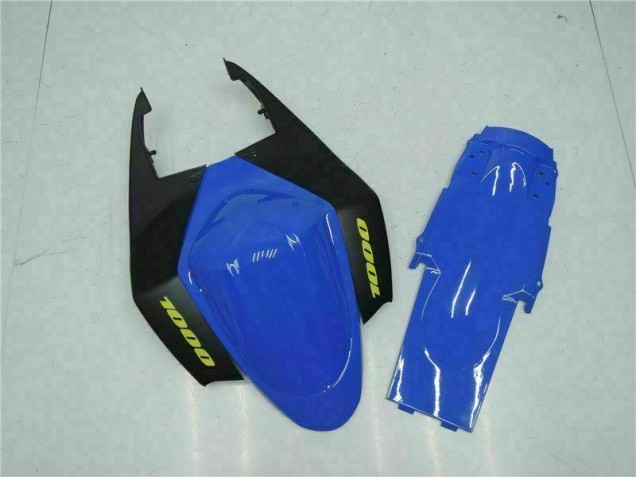 ABS Moto Plástico GSXR 1000 K5 05-06 - Azul Negro ABS Moto Plástico GSXR 1000 K5 05-06 - Azul Negro