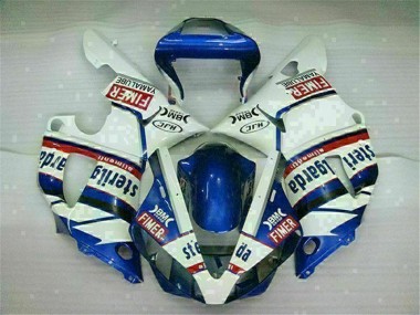 ABS Moto Plástico R1 00-01 - Azul Blanco