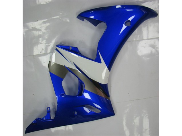 ABS Moto Plástico R6 03-05 - Azul Blanco ABS Moto Plástico R6 03-05 - Azul Blanco