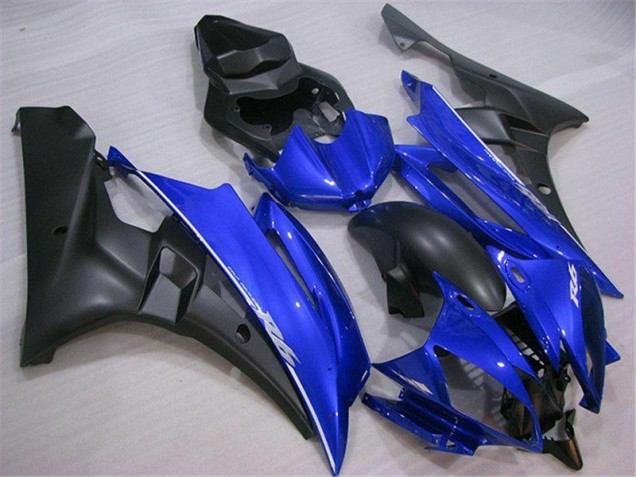 ABS Moto Plástico R6 06-07 - Azul Negro ABS Moto Plástico R6 06-07 - Azul Negro