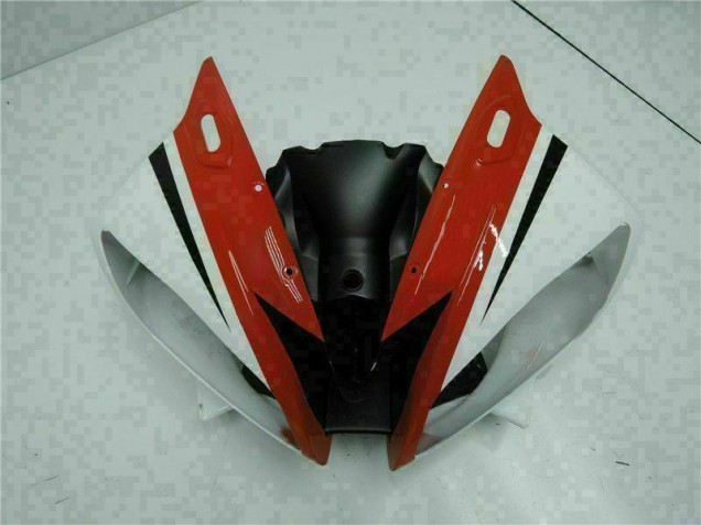 ABS Moto Plástico R6 06-07 - Rojo Blanco ABS Moto Plástico R6 06-07 - Rojo Blanco