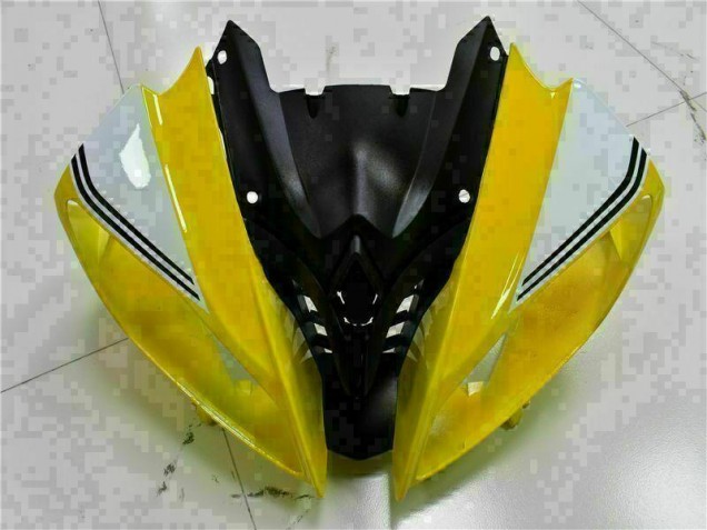 ABS Moto Plástico R6 08-16 - Amarillo Negro ABS Moto Plástico R6 08-16 - Amarillo Negro