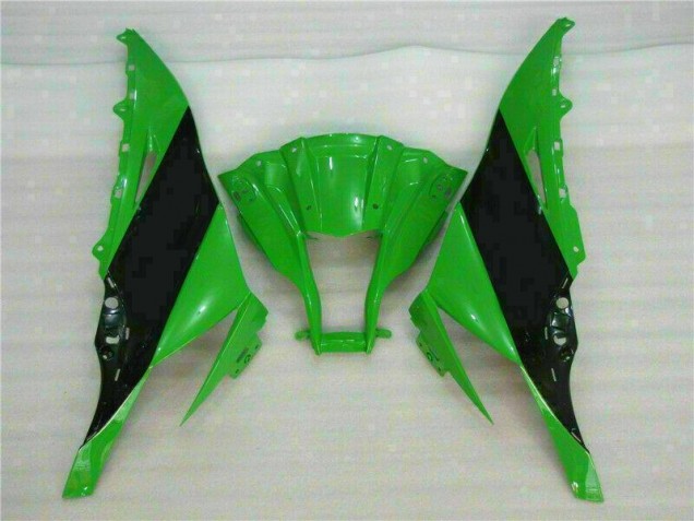 ABS Moto Plástico ZX10R 11-15 - Verde Negro ABS Moto Plástico ZX10R 11-15 - Verde Negro