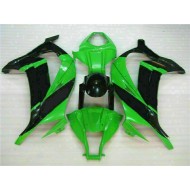 ABS Moto Plástico ZX10R 11-15 - Verde Negro