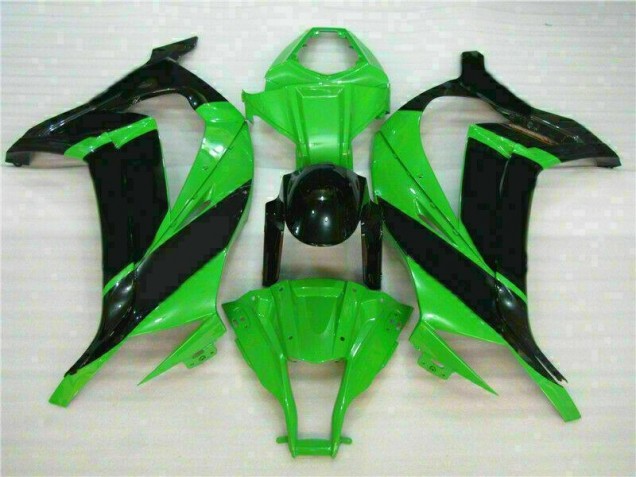 ABS Moto Plástico ZX10R 11-15 - Verde Negro ABS Moto Plástico ZX10R 11-15 - Verde Negro
