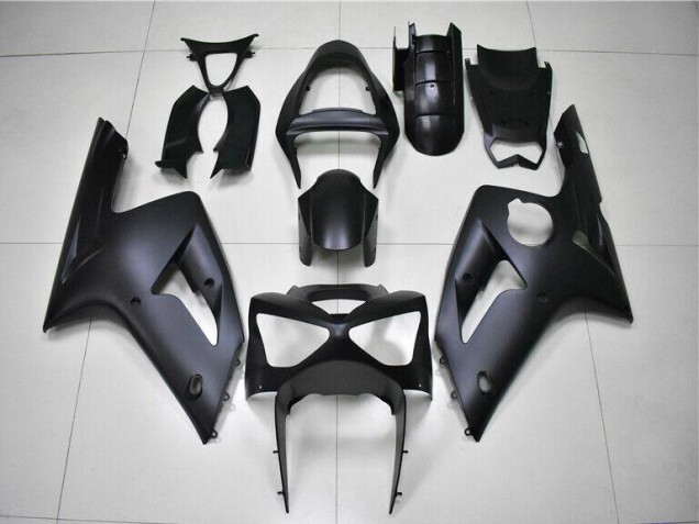 ABS Moto Plástico ZX6R 03-04 - Negro Mate