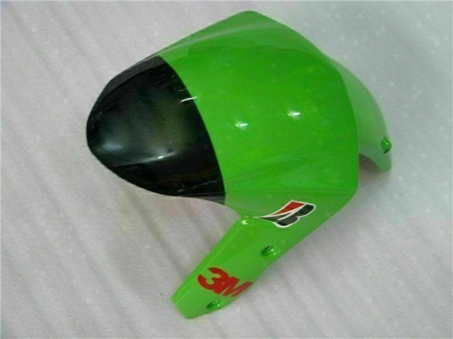 ABS Moto Plástico ZX6R 09-12 - Verde Negro ABS Moto Plástico ZX6R 09-12 - Verde Negro