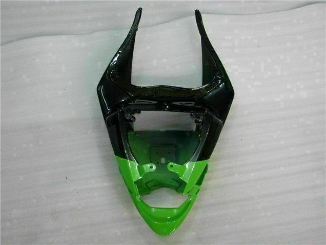 ABS Moto Plástico ZX6R 09-12 - Verde Negro ABS Moto Plástico ZX6R 09-12 - Verde Negro
