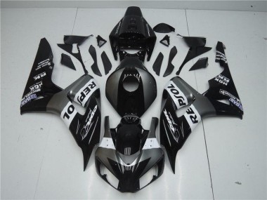 ABS Moto Plásticos CBR 1000 RR 04-05 - Gris Negro Repsol