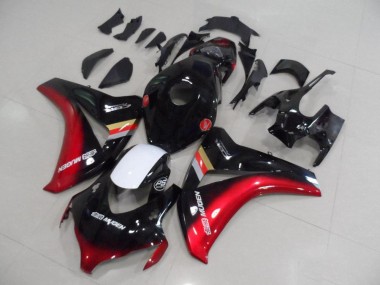 ABS Moto Plásticos CBR 1000 RR 08-11 - Negro Rojo Mugen