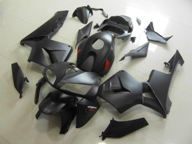 ABS Moto Plásticos CBR 600 RR 05-06 - Negro Rojo