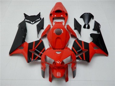 ABS Moto Plásticos CBR 600 RR 05-06 - Rojo Negro