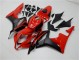 ABS Moto Plásticos CBR 600 RR 07-08 - Negro Rojo