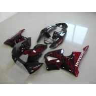 ABS Moto Plásticos CBR 900 RR 919 98-99 - Negro Rojo