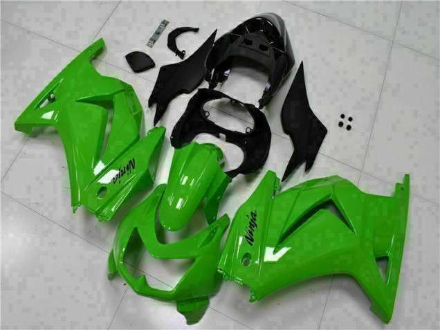 ABS Moto Plásticos EX250 08-12 - Verde Negro Ninja ABS Moto Plásticos EX250 08-12 - Verde Negro Ninja