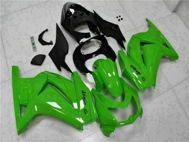 ABS Moto Plásticos EX250 08-12 - Verde Negro Ninja ABS Moto Plásticos EX250 08-12 - Verde Negro Ninja
