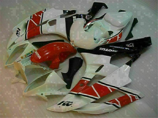 ABS Moto Plásticos R6 06-07 - Rojo Blanco ABS Moto Plásticos R6 06-07 - Rojo Blanco
