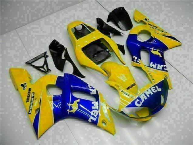 ABS Moto Plásticos R6 98-02 - Amarillo Azul