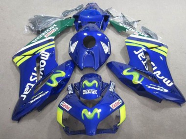 Carenados Moto CBR 1000 RR 04-05 - Azul Movistar Castrol
