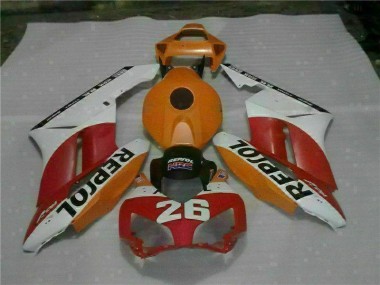 Carenados Moto CBR 1000 RR 04-05 - Naranja Rojo Repsol 26