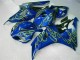 Carenados Moto CBR 1000 RR 06-07 - Amarillo Llama Azul Carenados Moto CBR 1000 RR 06-07 - Amarillo Llama Azul