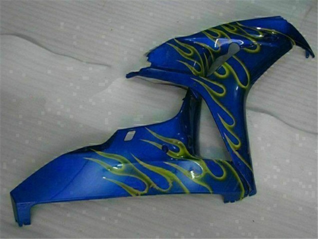 Carenados Moto CBR 1000 RR 06-07 - Amarillo Llama Azul Carenados Moto CBR 1000 RR 06-07 - Amarillo Llama Azul