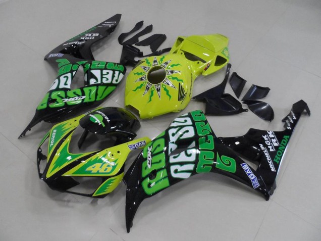 Carenados Moto CBR 1000 RR 06-07 - Amarillo Verde Rossi Carenados Moto CBR 1000 RR 06-07 - Amarillo Verde Rossi