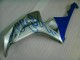 Carenados Moto CBR 1000 RR 06-07 - Azul Llama Plata Carenados Moto CBR 1000 RR 06-07 - Azul Llama Plata
