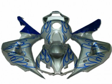 Carenados Moto CBR 1000 RR 06-07 - Azul Llama Plata