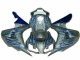 Carenados Moto CBR 1000 RR 06-07 - Azul Llama Plata Carenados Moto CBR 1000 RR 06-07 - Azul Llama Plata
