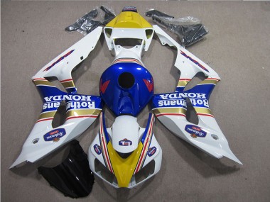 Carenados Moto CBR 1000 RR 06-07 - Blanco Azul Rothmans