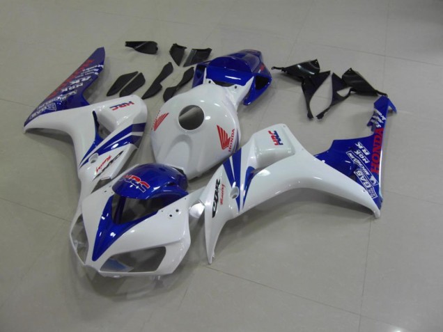 Carenados Moto CBR 1000 RR 06-07 - Blanco Perla Azul Carenados Moto CBR 1000 RR 06-07 - Blanco Perla Azul