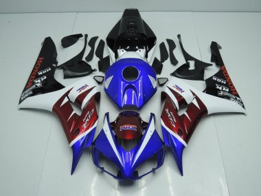 Carenados Moto CBR 1000 RR 06-07 - Borgoña & Azul