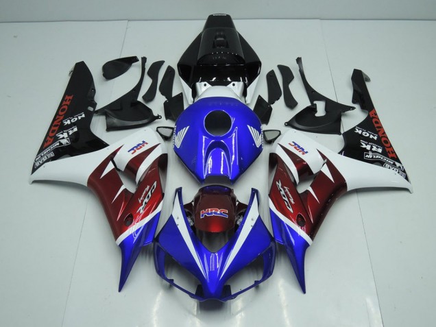 Carenados Moto CBR 1000 RR 06-07 - Borgoña & Azul Carenados Moto CBR 1000 RR 06-07 - Borgoña & Azul