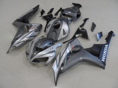 Carenados Moto CBR 1000 RR 06-07 - Gris Plata & Negro Mate