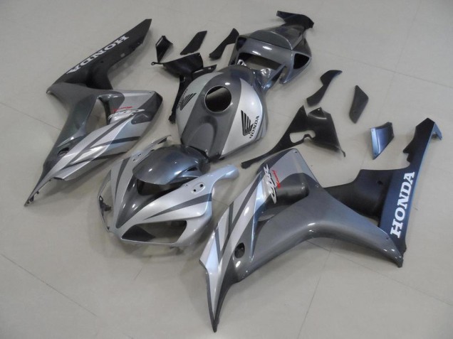 Carenados Moto CBR 1000 RR 06-07 - Gris Plata & Negro Mate