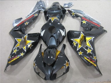 Carenados Moto CBR 1000 RR 06-07 - Negro Amarillo ENERGY DRINK