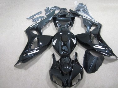 Carenados Moto CBR 1000 RR 06-07 - Negro Blanco Calcomanía
