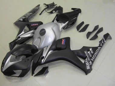Carenados Moto CBR 1000 RR 06-07 - Negro Mate Plata