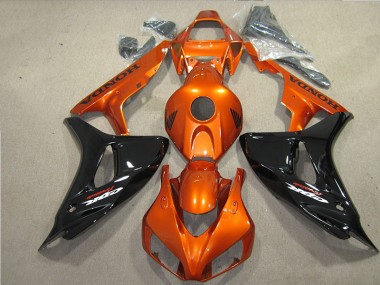 Carenados Moto CBR 1000 RR 06-07 - Negro Naranja Fireblade