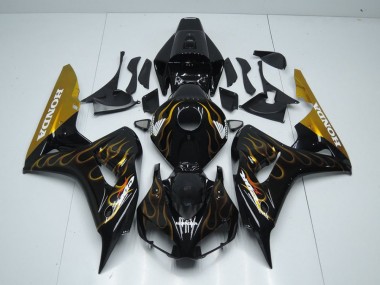 Carenados Moto CBR 1000 RR 06-07 - Negro Oro Llama