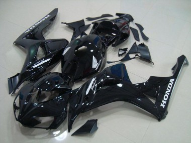 Carenados Moto CBR 1000 RR 06-07 - Negro Plata Calcomanías